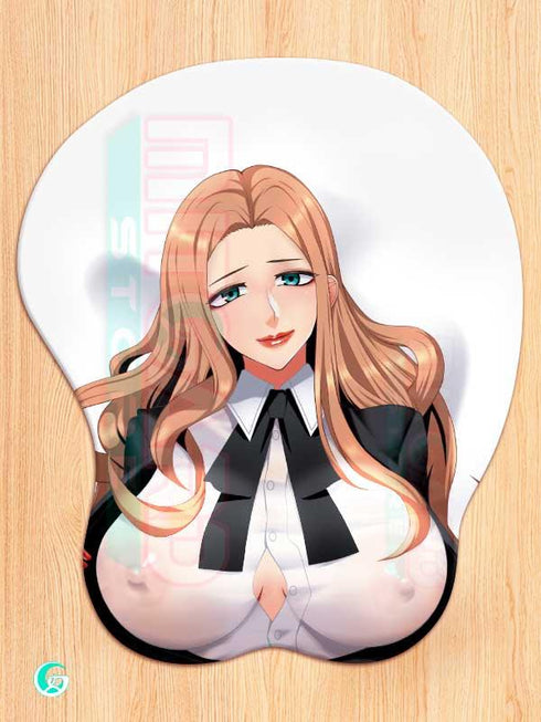 Sylvia Sherwood v2 3D Mouse pad with Gel Wrist rest